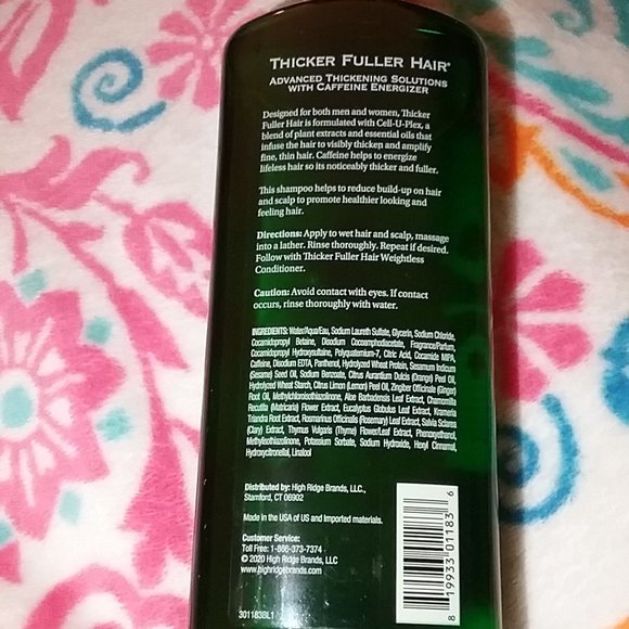 Thicker Fuller Hair Hair Thicker Fuller Hair Revitalizing Shampoo